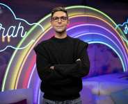 French Youtuber and influencer Samuel Zirah known as Sam Zirah poses during a photo session in Paris on May 19, 2026. - Julien de Rosa, AFP
