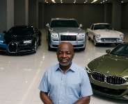 A panoramic showcase of luxury relics at the Despite Auto Museum, Bugattis and Bentleys shine while Ghanas own industrial history rusts in silence
