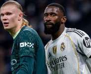Getty ImagesImage caption: Manchester City faced Real Madrid three times in last seasons Champions League, with Haaland scoring twice