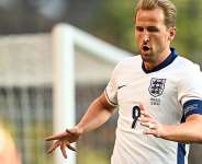 Harry Kane, who will captain the England squad at the 2026 World Cup in the United States, Mexico and Canada, has scored a record 78 goals in 112 games for his country. - AFP - PAUL ELLIS