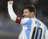Lionel Messi skippered Argentina to the 2022 World Cup title. The 39-year-old former Barcelona and Paris Saint-Germain striker will play at a sixth World Cup. -  AP - Gustavo Garello