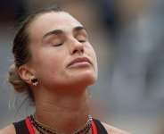 Getty ImagesImage caption: Aryna Sabalenka suffered her earliest exit at a Grand Slam since the 2024 French Open, when she also lost in the quarter-finals