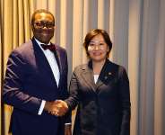 Minister Song Miryung and President Akinwumi A. Adesina
