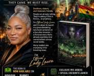Ghana set for historic launch as official Lady Laura debuts viral alien invasion novel