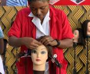 An apprentices receiving skills upgrade at Liberty Specialist Institute in Koforidua Eastern Region