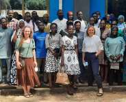 Participants at the training