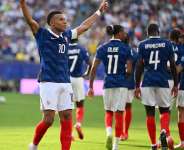 Kylian Mbapp and France have been in frightening form so far at the World Cup. - Angela Weiss, AFP