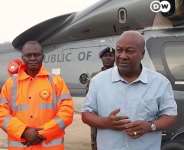 From the Sky, a City Drowning: President Mahamas Aerial View of Accras Worst Flooding in Years