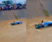Lifeless body found in Trotro at Alajo after Accra floods
