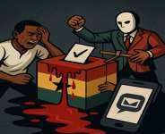 The Shame of Our Democracy: A Nation Bleeding at the Ballot: Unmasking the Violence, Partisan Puppetry, and Social Media’s Dangerous Dance in Ghana’s Political Decline