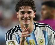Julian Alvarez scored in the second period of extra-time to give Argentina a 2-1 lead over Switzerland. Lautaro Martinez added their third goal in the closing seconds of the quarter-final. - AFP - ODD ANDERSEN