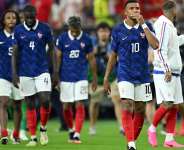 Spain ended Frances dream of a third World Cup triumph at the Dallas Stadium on Tuesday. -  Shaun Botterill, Getty Images via AFP
