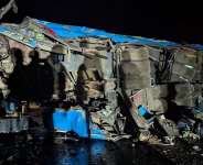 The bus was transporting pupils on a field trip when the accident happened. -  Uganda Police Force on X