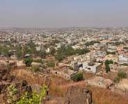 File photo of an ariel view of Bamako, Mali, taken April 25, 2026. - AP