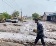 Flooded streets in Katesh, Tanzania, on 3 December 2023. More than a third of the World Banks climate lending last year went to projects in Africa. - AP