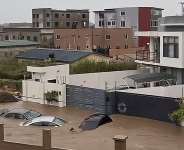 How buildings were affected
