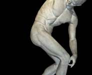 The most iconic Olympics image is that of the naked discus thrower