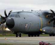 A French Air Force Airbus A400M Atlas military transport aircraft, 2 May 2023. - REUTERS - INTS KALNINS