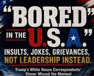 BORED IN THE U.S.A.: Trumps White House Correspondents Dinner Missed the Moment