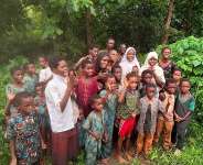 The rescued Oriire kidnap victims