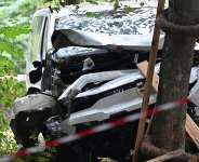 View of the vehicle used in the ramming attack which killed one person and injured 16 others. -  Ralf Hirschberger, AFP