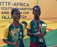 Ghana grabs U-15 Mixed Doubles title at 2026 ITTF Africa Youth Championships