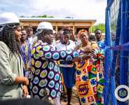 Volta Regional Minister commissions boreholes, cuts sod for 6 educational projects in North Dayi