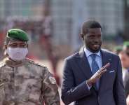 Senegals President Bassirou Diomaye Faye last met Malis junta leader Assimi Goita in Bamako, Mali, on 30 May, 2024 - via REUTERS - Senegalese Presidency