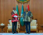 Gabon President visits Accra