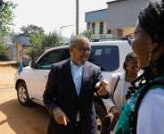 The Director-General of the World Health Organisation (WHO) Tedros Adhanom Ghebreyesus,  visited theMulago National Referral Hospital Isolation Unit, in a suburb of Kampala, Uganda, on 8 June, 2026. -  Abubaker Lubowa / REUTERS
