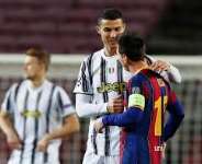 Ronaldo and Messi. Image by The Independent