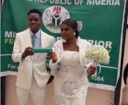 Nigerian TikTok Stars Peller and Jarvis Celebrate Legal Marriage Ahead of August Wedding