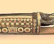 Djidji Aykw, Cte d’Ivoire, talking drum, seized by the French in 1916 and kept in various museums