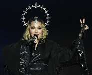 Madonna will feature during the half-time show of the football World Cup final. - Pablo Porciuncula, AFP