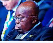 The President is sleeping!