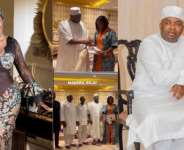 Lowkey Negotiation: Reactions as Oba Elegushi hosts Hilda Bacci
