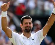 Wimbledon 2026: Novak Djokovic beats Roman Safiullin to break Roger Federers match-wins record