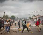 Protesters a day after the general election, 30 October 2025, following allegations of electoral irregularities in Arusha. -  AP photo