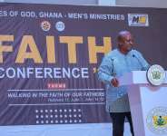 Mahama Urges Ghanaian Men to Live by Faith, Integrity and Character