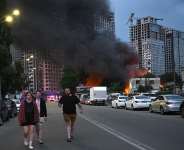Russia launched deadly strikes in and around Kyiv on the eve of a NATO summit on July 6, 2026. -  Genya Savilov, AFP