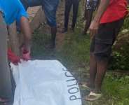 GNFS recovers body from flooded drain channel atKpando