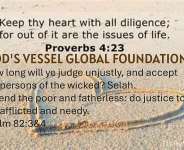 Keep your heart with all vigilance from Manasseh’s influence