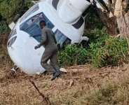 Zambian Vice President safe after helicopter incident during takeoff