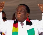 Emmerson Mnangagwa has signed into law amendments to the constitution that will extend his power by two years. -  AFP