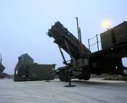 Patriot missile systems at a defence readiness ceremony at the Warsaw Air Defense Missile Brigades base in Sochaczew, Poland, 18 December 2025. -  Jacek Marczewski/Agencja Wyborcz/Reuters