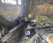 Recording studio burnt to ashes in Kasoa fire outbreak