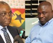 Dr Kwabena Donkor, former Minister of Power, and Asante Kwaku Berko, former TOR and Goldman Sachs Executive