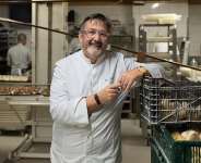 Pastry chef Benoit Castel runs three restaurants and a delicatessen in Paris -  JOEL SAGET / AFP