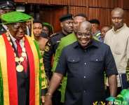 Dr. Julius Debrah stands with Otumfuo as KNUST ushers in historic new chapter