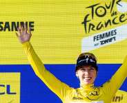 Lorena Wiebes won the opening stage of the 2026 Womens Tour de France. - Jean-Christophe Bott/Keystone vi - Jean-Christophe Bott